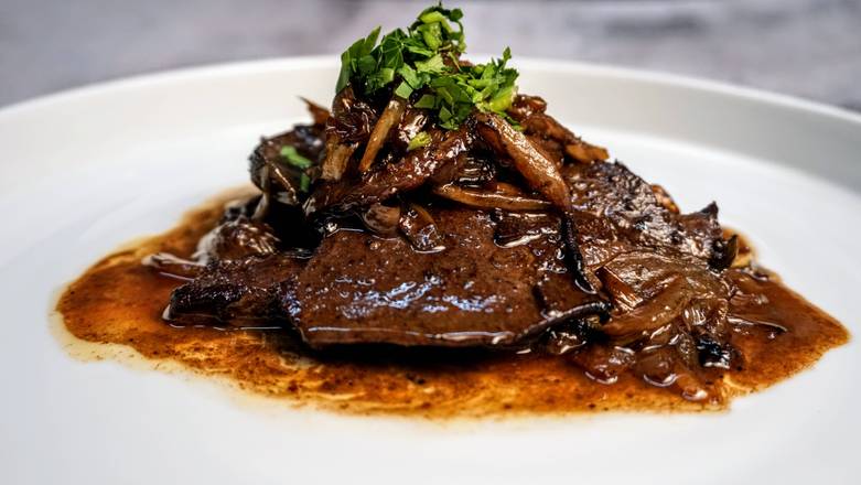 Liver & Onions + Side Dish