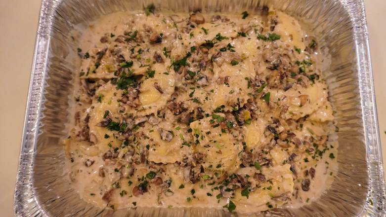 Ravioli Porcini (Serves 8)