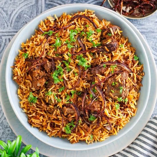 Lamb Biryani (Boneless)