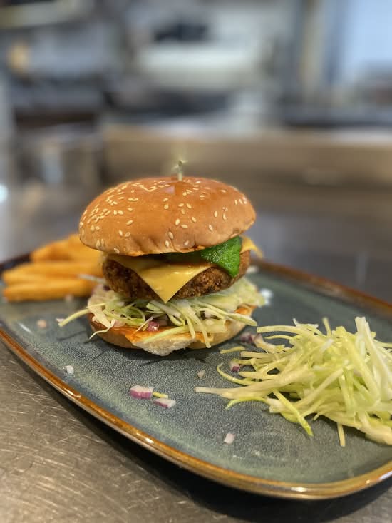 OB Veggie Burger Combo