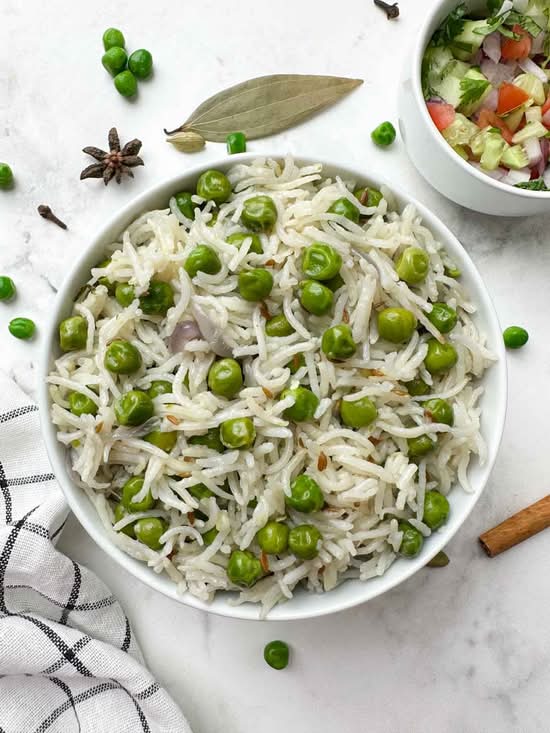 Green Peas Pulao (16oz)