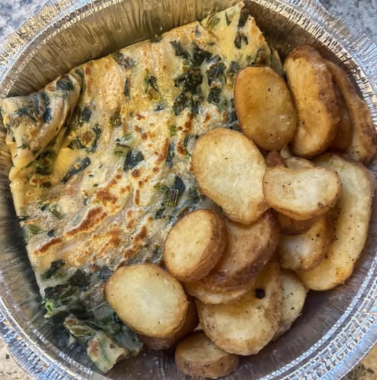 Panini Spinach and Cheddar Cheese / Crêpe épinards et cheddar