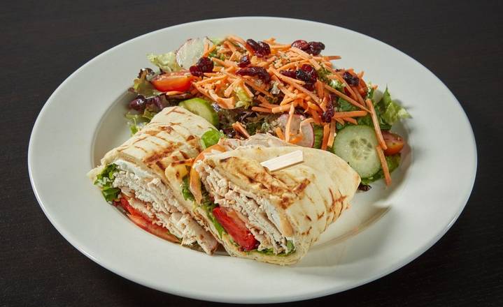 Turkey & Goat Cheese on Naan