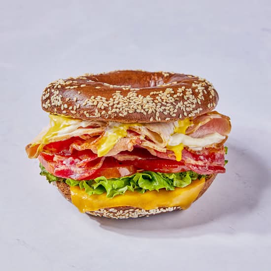 Bagel Club Sandwich