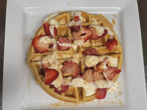 Strawberry Cheesecake Waffle