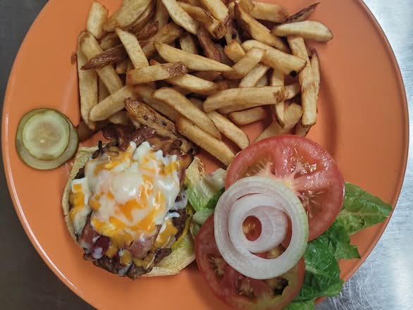Triple Cheese & Bacon Burger