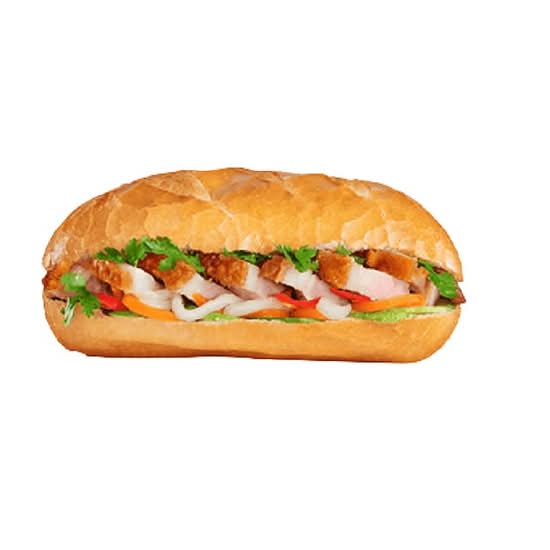 CRISPY ROAST PORK BANH MI