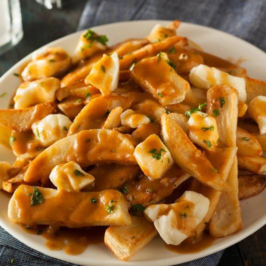 Butter Chicken Poutine