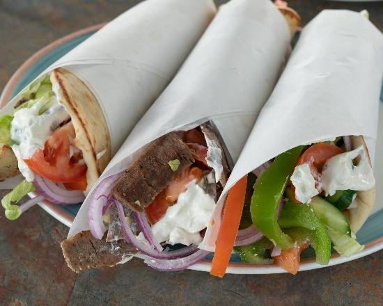 Pork Souvlaki Wrap