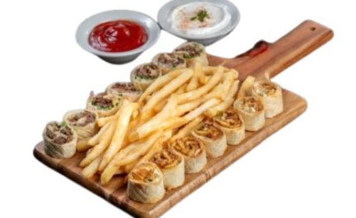SAJ Mix Shawarma Plate