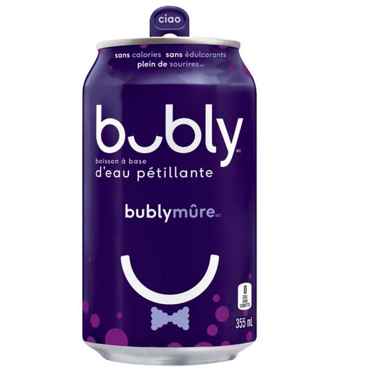 Bubly Blackberry / Bubly mûres