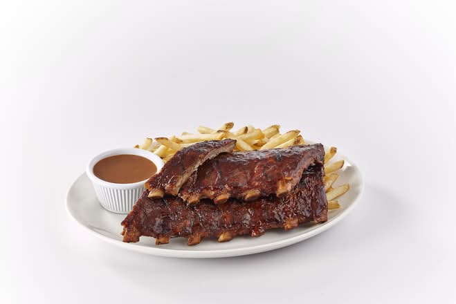 Full Rack Back Ribs / Côtes levées entières