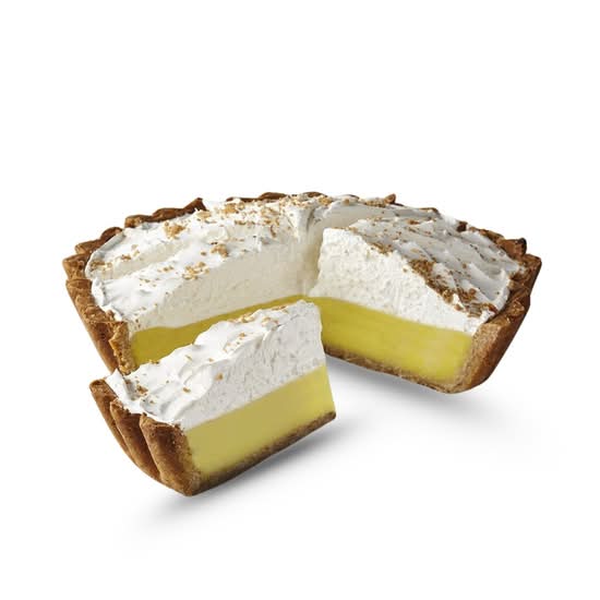Key lime pie / Tarte à la lime
