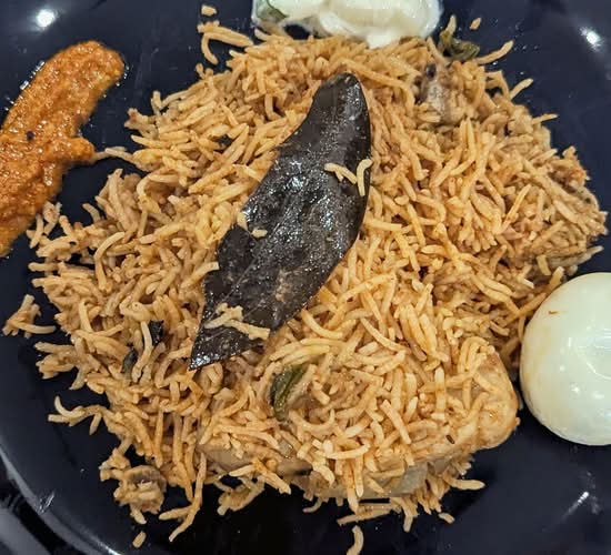 Chennai Chicken Biryani