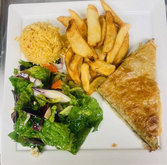 Spanakopita Plate / (Assiette de Spanakopitas)