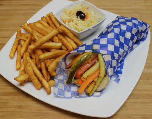 Pita végétarien / Vegetarian Pita