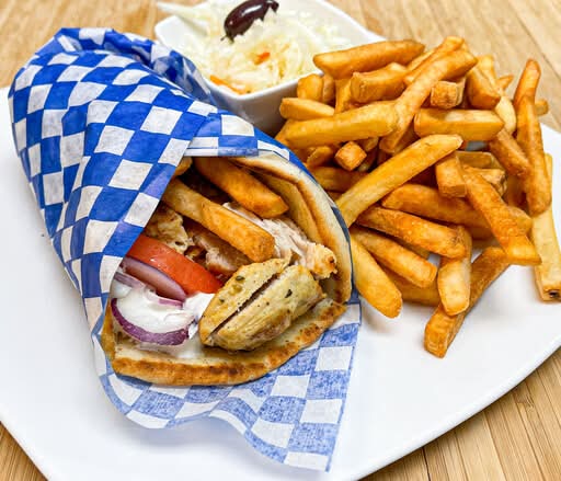 Pita au poulet / Chicken Pita