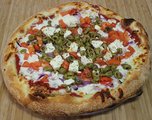 Pizza Grecque / Greek Pizza