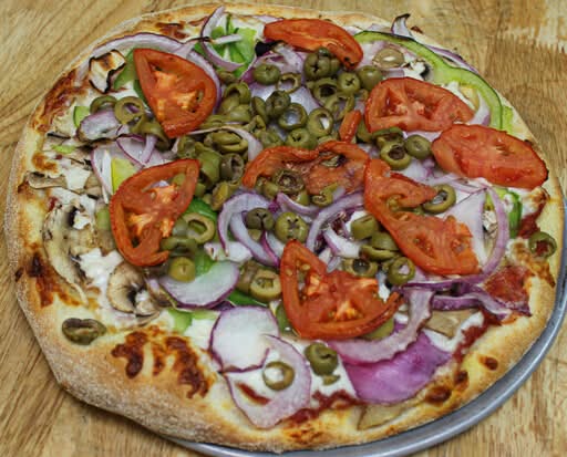 Pizza Végétarienne / Vegetarian Pizza