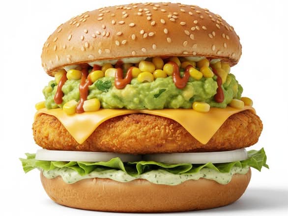 Cheesy Bean Burgerito