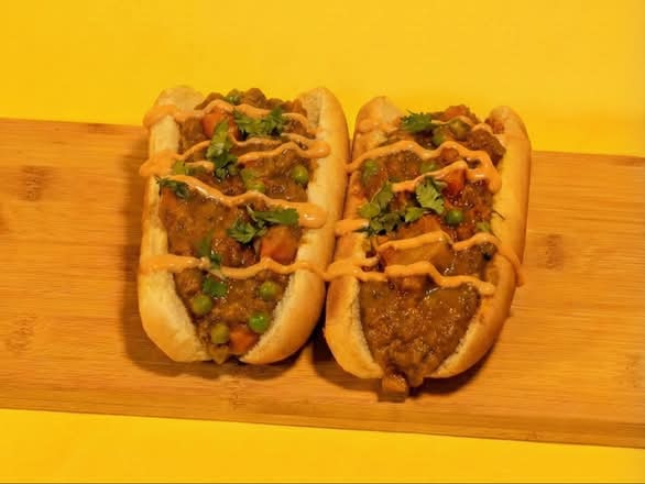 Pav Bhaji Hotdog