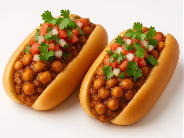 Chole Kulche Hotdog