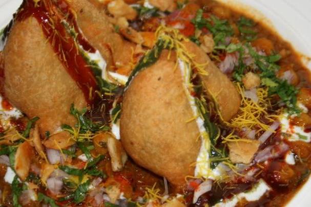Chhole Samosa