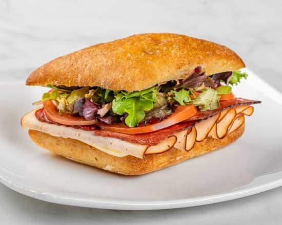 Montreal Smoked Turkey Club Sandwich