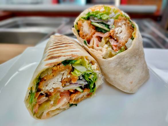 Breaded Crispy Chicken Wrap