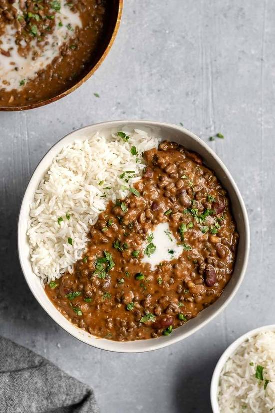 Dal Makhani with Rice