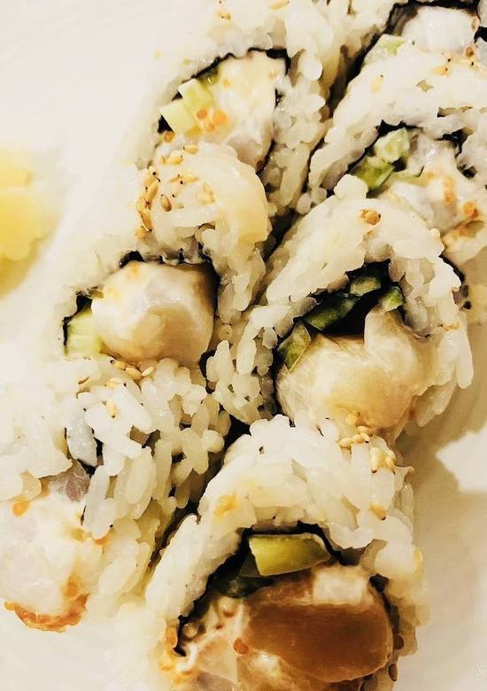 Chopped Scallop Roll
