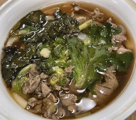 Beef Udon Soup