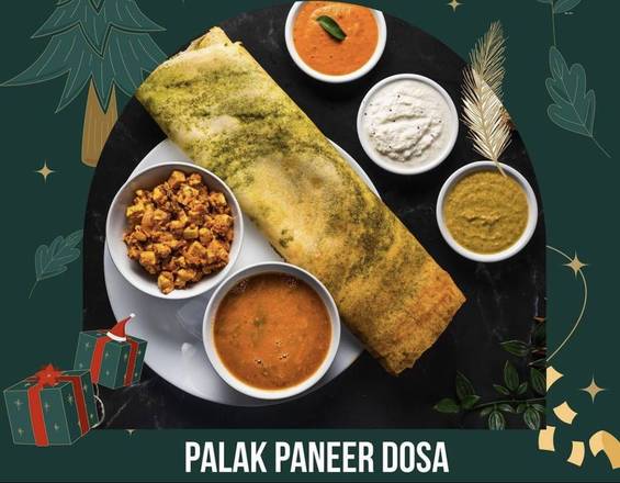 Palak Paneer Dosa