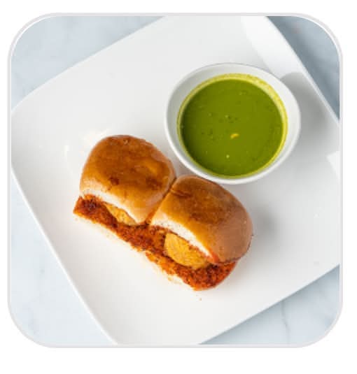 Vada pav (2pcs)