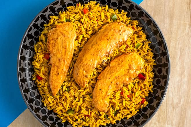 Chicken & Spiced Rice Bowl