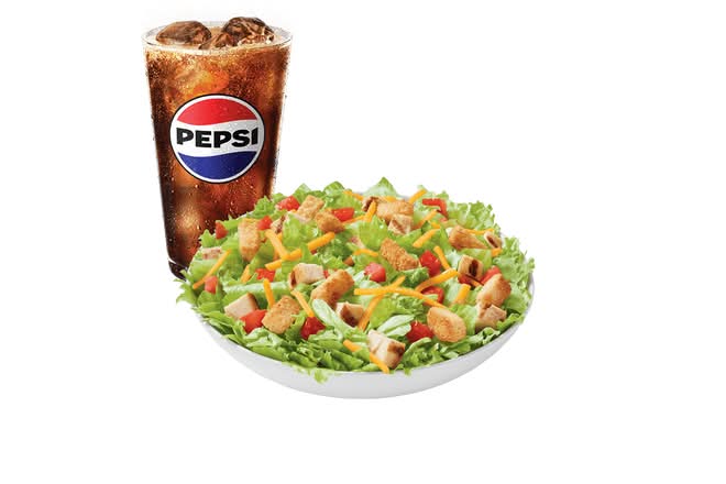 Grilled Chicken Salad Bowl w/Drink