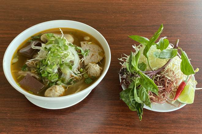 Special Beef Rice Noodle Soup in Hue Style (Bún Bò Huế Đặc Biệt)