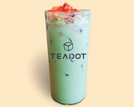 Strawberry Matcha Milk Tea