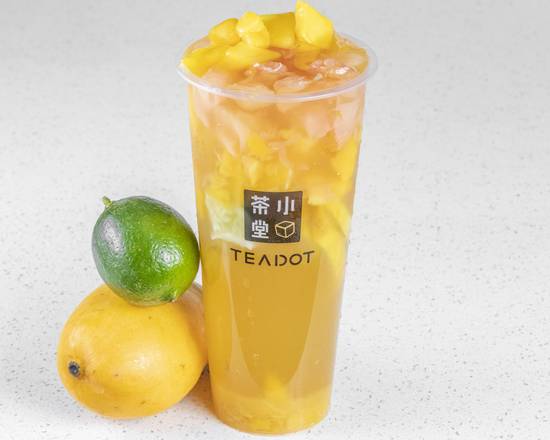 Real Fruit Mango Green Tea