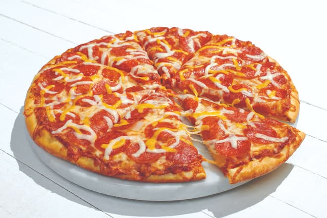 Double Pepperoni Pizza