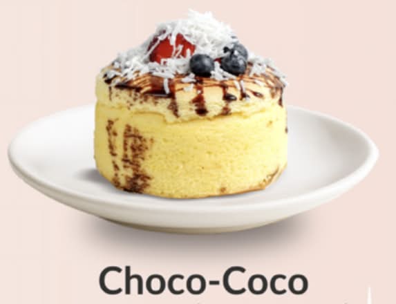 Choco-Coco Japanese Cheesecake (Choco-CocoGâteau Au Fromage Japonais )