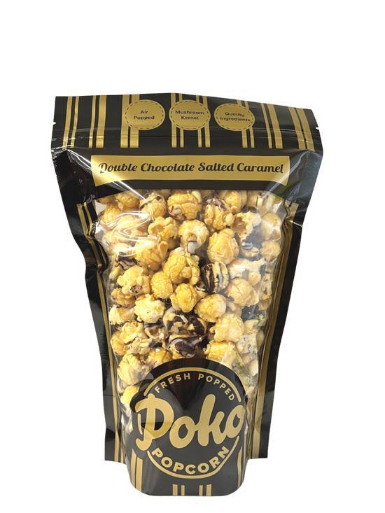 Double Chocolate Salted Caramel Popcorn