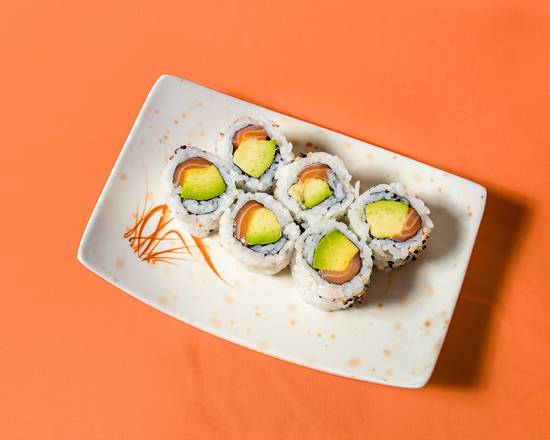 Salmon and Avocado Roll (6 pcs)