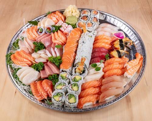 Large Sushi & Sashimi & Roll Tray (86pcs)