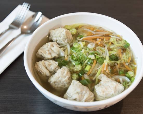 Shrimp Wonton Noodle Soup