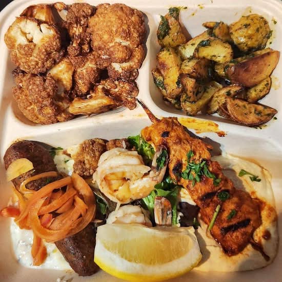 Grilled Mezze sampler