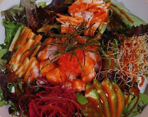 Spicy Sashimi Salad