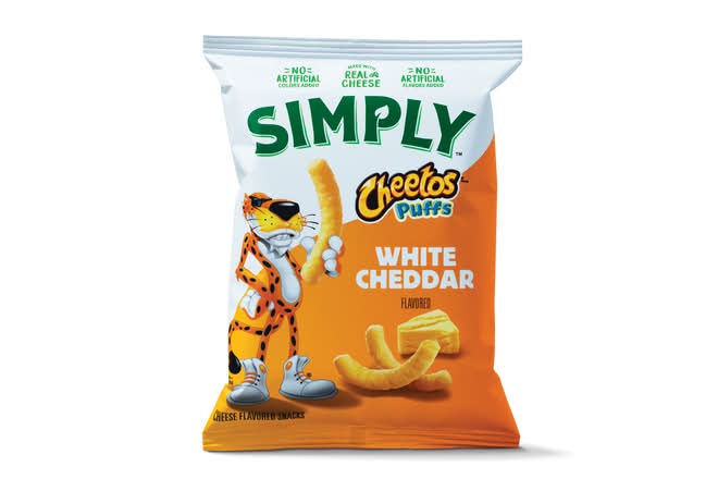 Simply Cheetos® Puffs White Cheddar