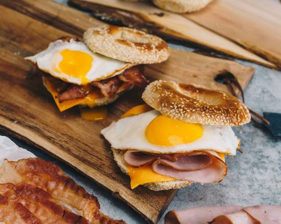 Breakfast Bagel Sandwich