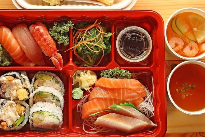Dinner Sushi Sashimi Bento